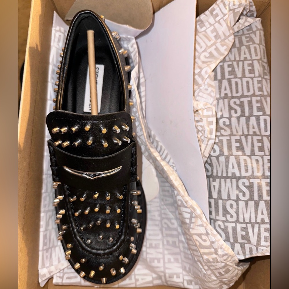 Steve Madden Studded Loafers